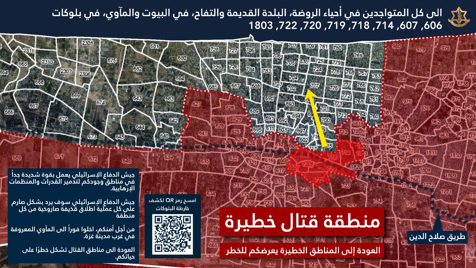 IDF forced displacement map
