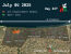 More readable map than the IDF's. All of Gaza, with forced displacement order highlighted. Based on IDF map posted 04 July, 2025