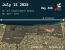 More readable map than the IDF's. All of Gaza, with forced displacement order highlighted. Based on IDF map posted 15 July, 2025