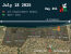 More readable map than the IDF's. All of Gaza, with forced displacement order highlighted. Based on IDF map posted 18 July, 2025