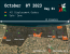 More readable map than the IDF's. All of Gaza, with forced displacement order highlighted. Based on IDF map posted 07 October, 2023