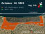 More readable map than the IDF's. All of Gaza, with forced displacement order highlighted. Based on IDF map posted 14 October, 2025