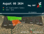 More readable map than the IDF's. All of Gaza, with forced displacement order highlighted. Based on IDF map posted 08 August, 2024