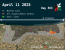 More readable map than the IDF's. All of Gaza, with forced displacement order highlighted. Based on IDF map posted 11 April, 2025