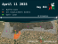 More readable map than the IDF's. All of Gaza, with forced displacement order highlighted. Based on IDF map posted 11 April, 2025