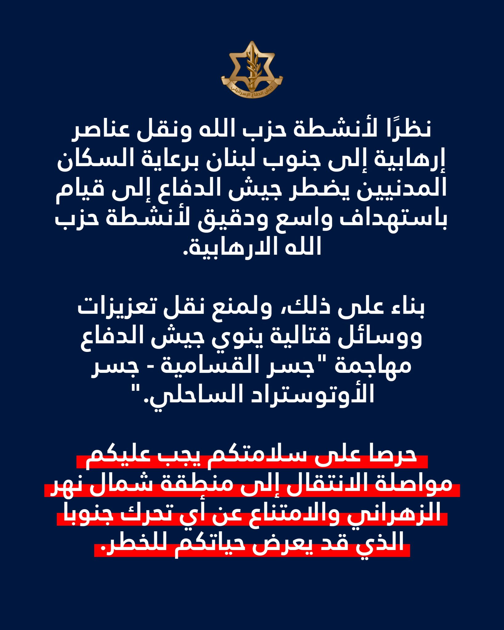 IDF forced displacement map